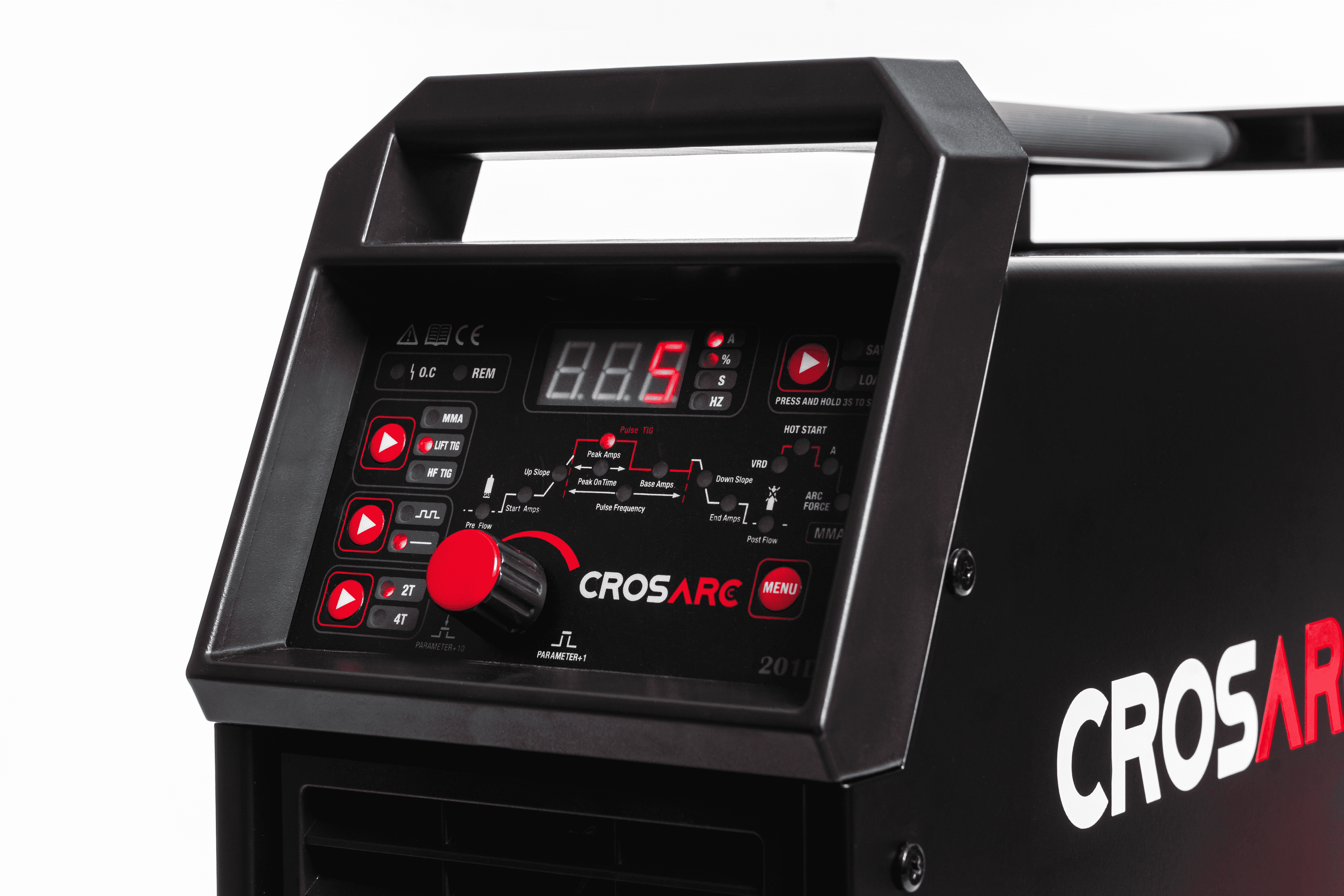CROSARC TIG (201 DC) Angle Display CROSARC TIG (201 DC) Angle Display